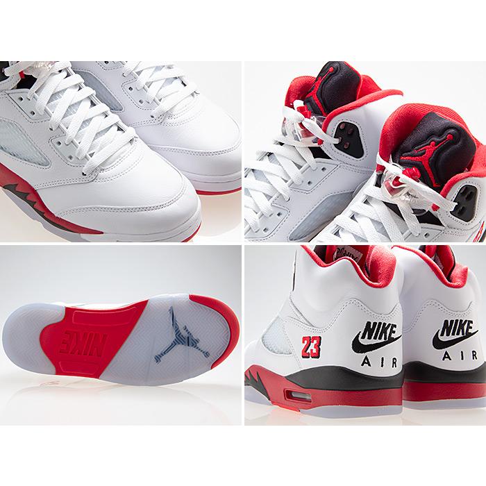 NIKE（ナイキ） NIKE AIR JORDAN 5 RETRO OG “FIRE RED/BLACK TONGUE