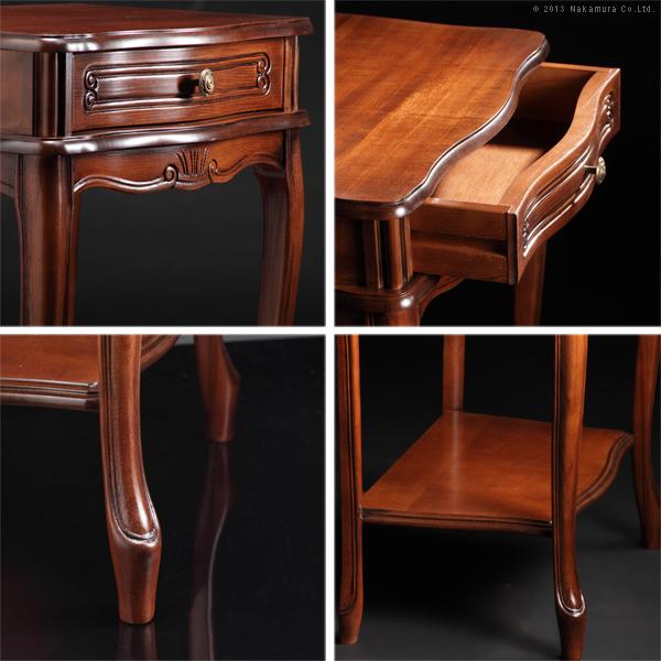イタリア 家具 ヴェローナクラシック 猫脚サイドチェスト1段 猫脚 輸入