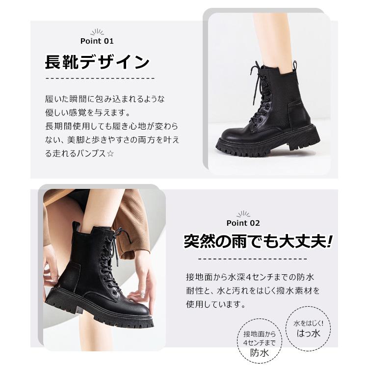 レディース ブーツ ファー付き 編み上げブーツ ショートブーツ サイド