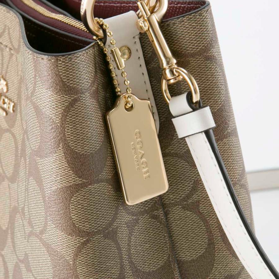 COACH（コーチ） ハンド・トートバッグ シグネチャーSMタウンバケット