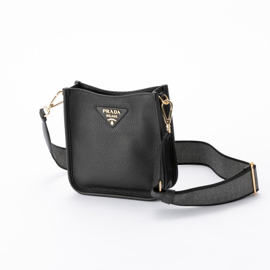 PRADA（プラダ） PRADA VITTELO DAINO SOFT ミニショルダーバッグ