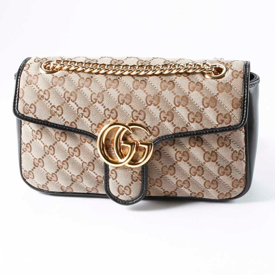 GUCCI（グッチ） チェーンショルダーバッグ GG MARMONT 2.0 443497