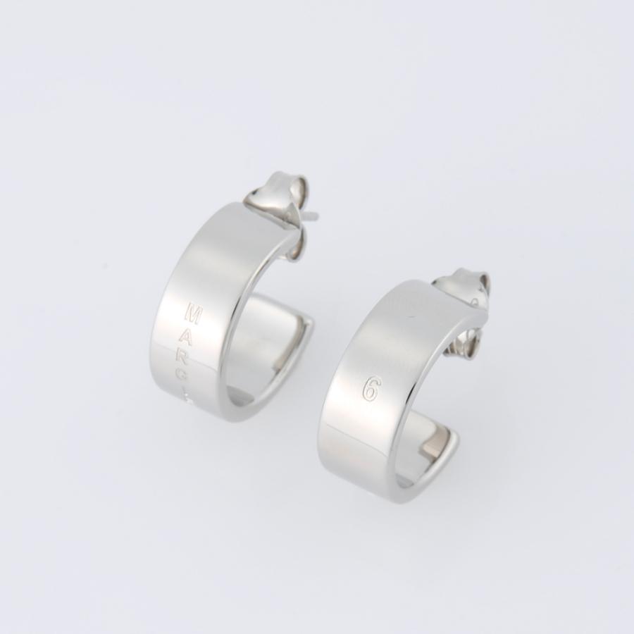 MM6 エムエム6 メゾンマルジェラ Maison Margiela ピアス ロゴフープ