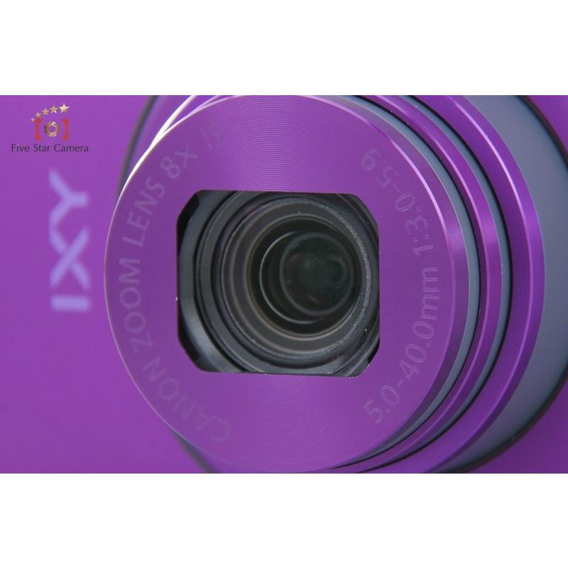 キヤノン（Canon） 【中古】Canon IXY 600F パープル コンパクト