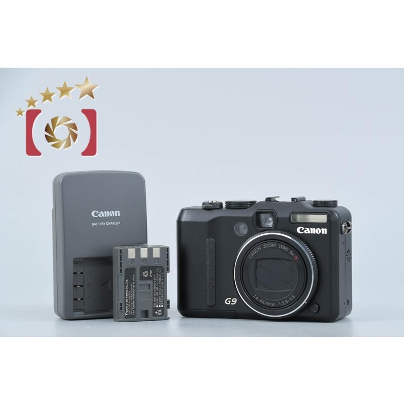 PowerShot 【中古】Canon キヤノン G9 コンパクトデジタルカメラ