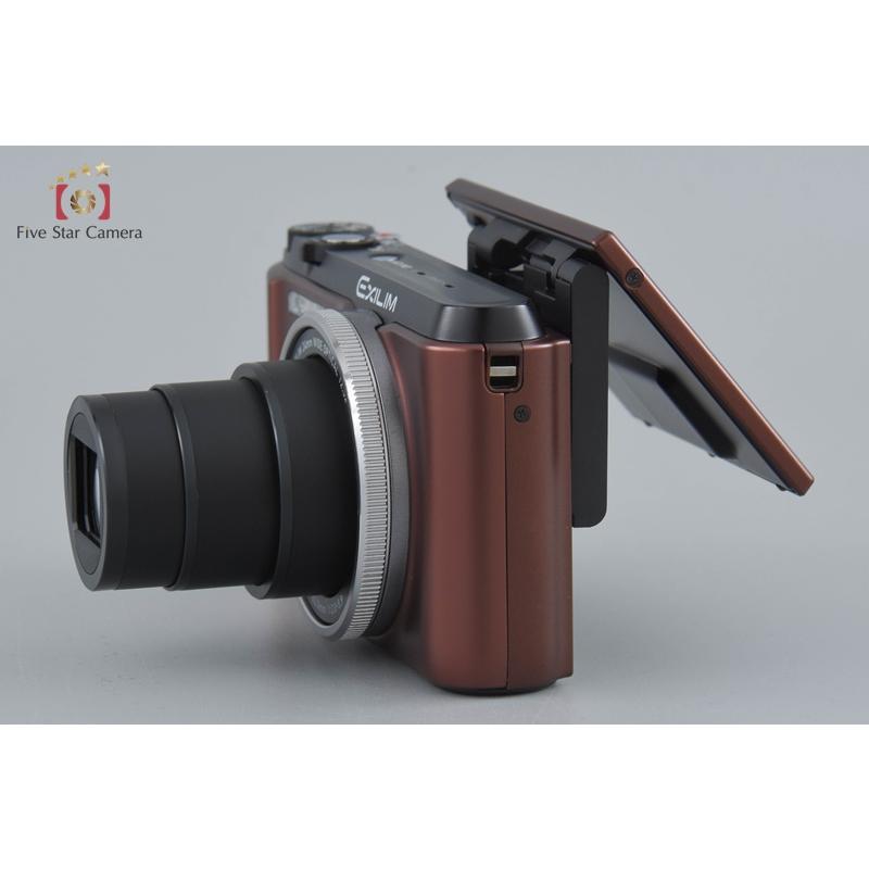 HIGH SPEED EXILIM 【中古】CASIO カシオ EX-ZR1300 ブラウン