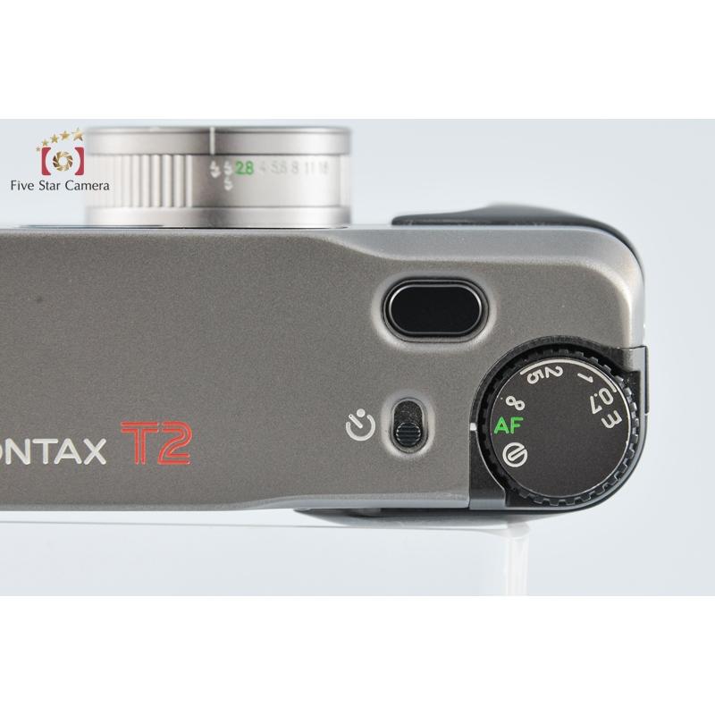 中古】CONTAX コンタックス T2 チタンブラック コンパクトフィルム