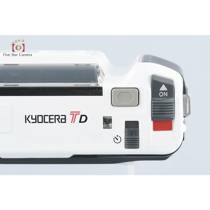 中古】Kyocera 京セラ TD ホワイト コンパクトフィルムカメラ : 中古