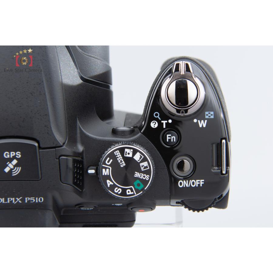 COOLPIX 【中古】Nikon ニコン P510 ブラック コンパクトデジタル