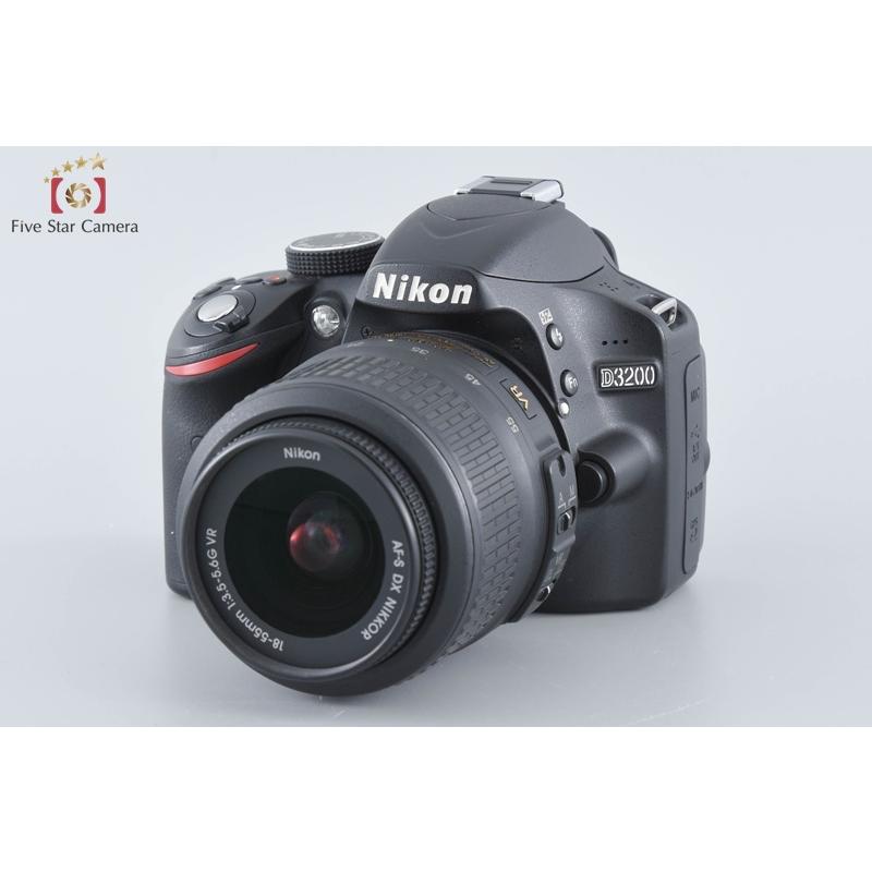 ニコン（Nikon） 【中古】Nikon D3200 18-55 VR レンズキット ブラック