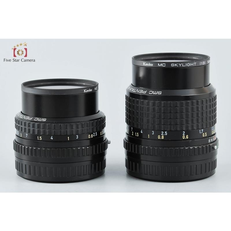 ペンタックス 【中古】PENTAX 645 + SMC A 55mm f/2.8,75mm f/2.8