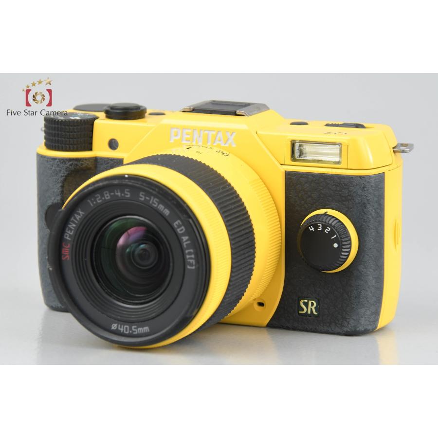 ペンタックス 【中古】PENTAX Q7 イエロー ズームレンズキット : 中古