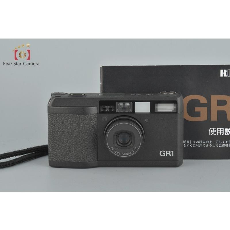 リコー（RICOH） 【中古】RICOH GR1 ブラック コンパクトフィルム