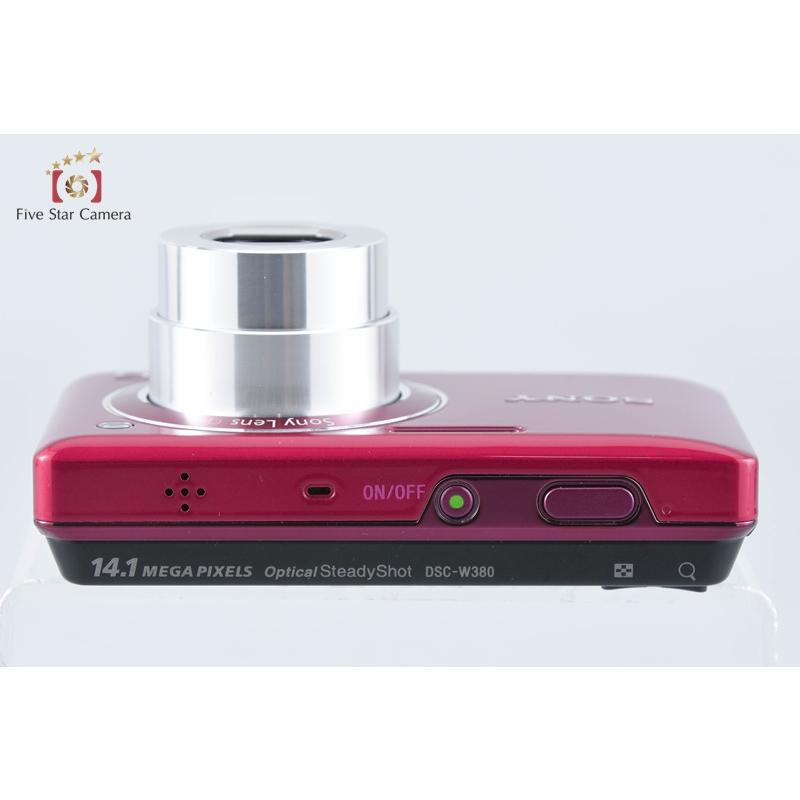 サイバーショット 【中古】SONY ソニー Cyber-shot DSC-W380 レッド