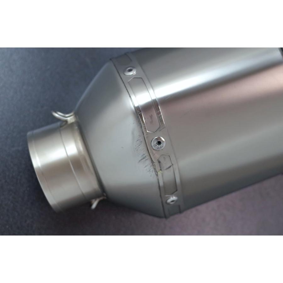 LR6】AKRAPOVIC アクラポビッチ 風 60.5 汎用 サイレンサー 楽天市場