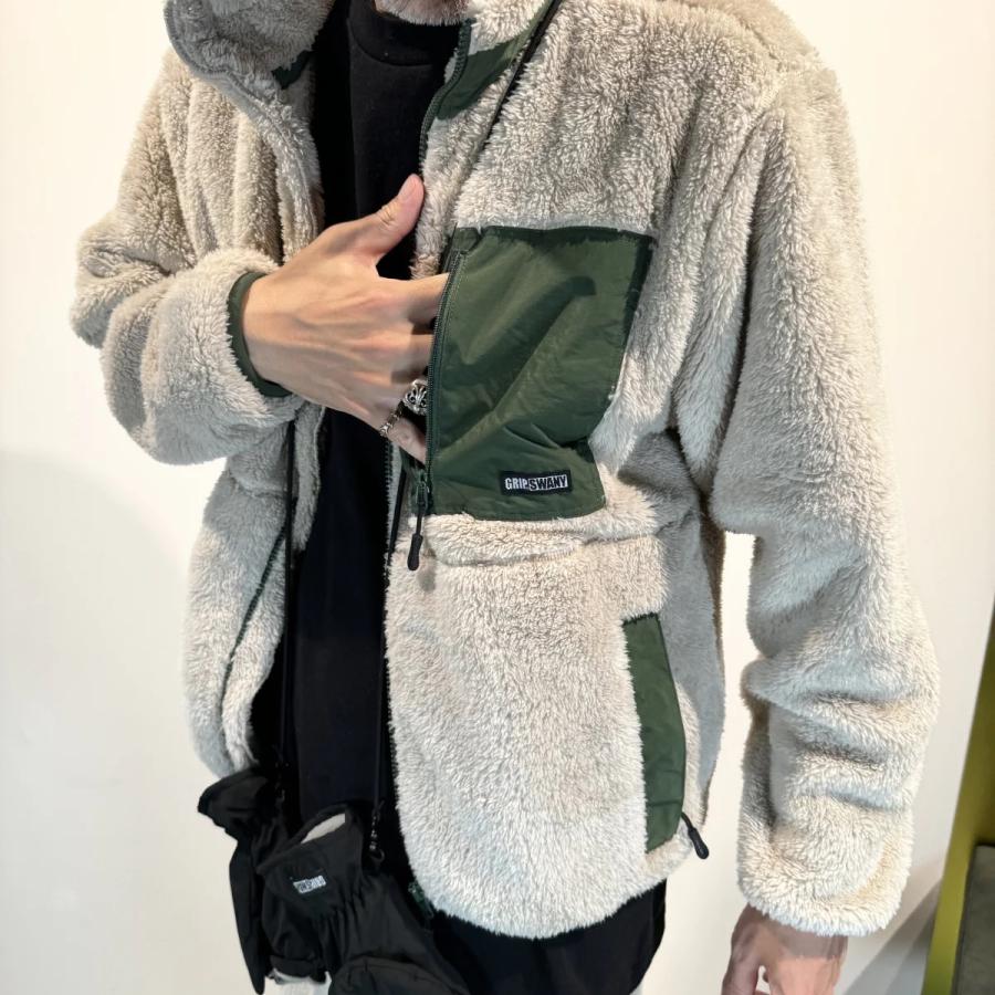 GRIP SWANY（グリップスワニー） GSMCT-078 CORAL FLEECE JACKET