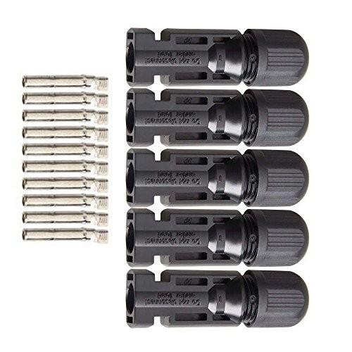 ソーラーパネル 接続ケーブル用 MC4 型 コネクター 200組セット 高耐候