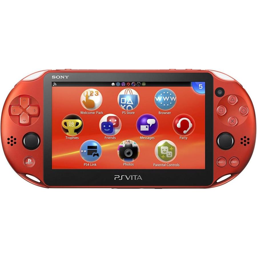 新品 PlayStation Vita Wi-Fiモデル メタリック・レッド PCH-2000ZA26