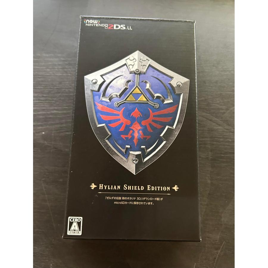 新品 任天堂 New 2DS LL マイニンテンドーストア限定 ハイリアの盾仕様