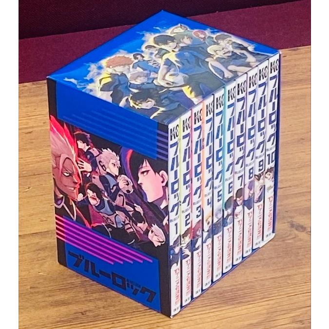 新品 ブルーロック 1巻- 32巻セット オリジナル収納BOX2個セット付き