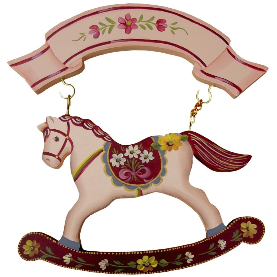 ご自分で描く図案付トールペイント白木素材セット mh-576 ポニーの