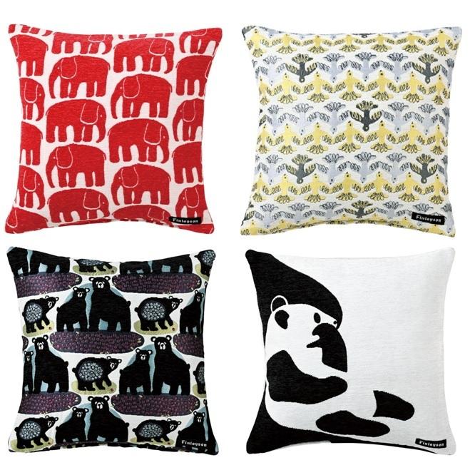 Finlayson（フィンレイソン） クッション エレファンティレッド