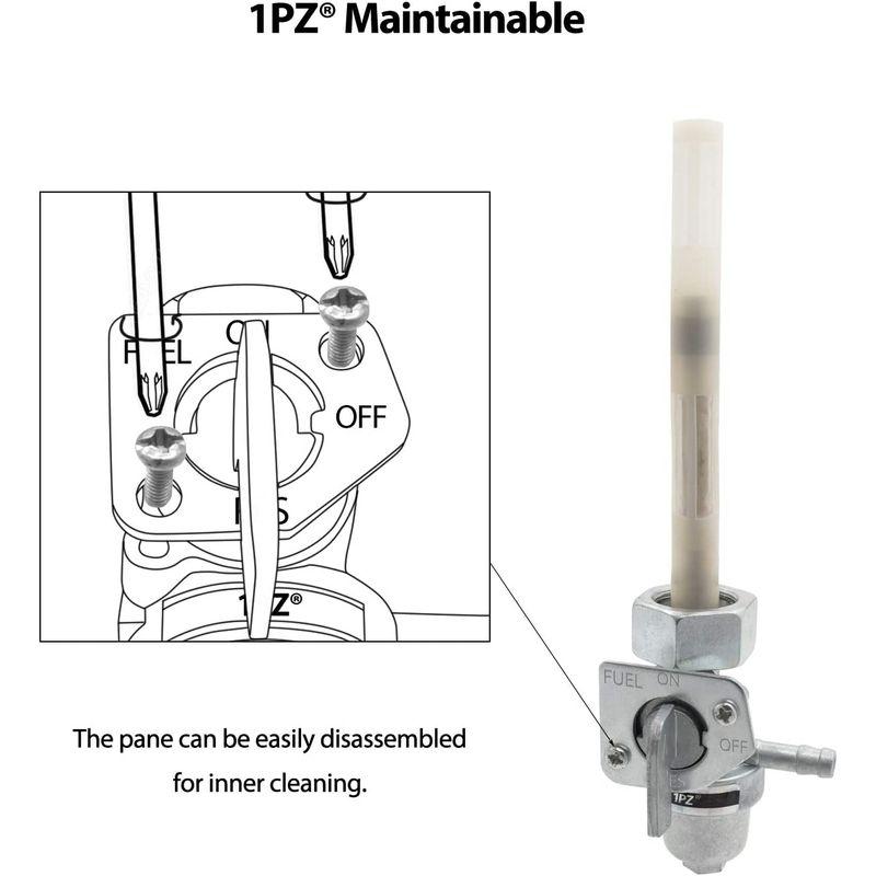 1PZ JP7-M18 バイク 燃料コック M18 耐久性 NS-1 GB250 クラブマン