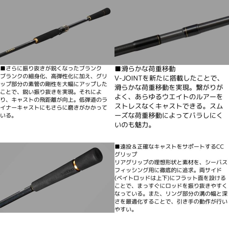 ダイワ 24 LATEO ラテオ 96ML/M・K 大型便B 2024年新製品 爆買