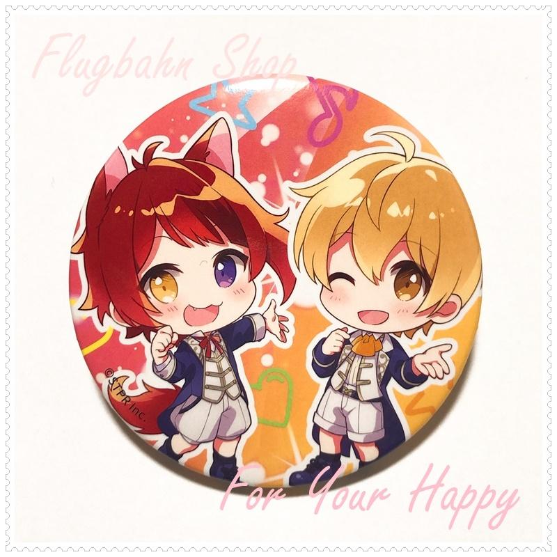 すとぷり 莉犬 るぅと りいるう ペア デフォ ミニ 缶バッジ 2021にゅー