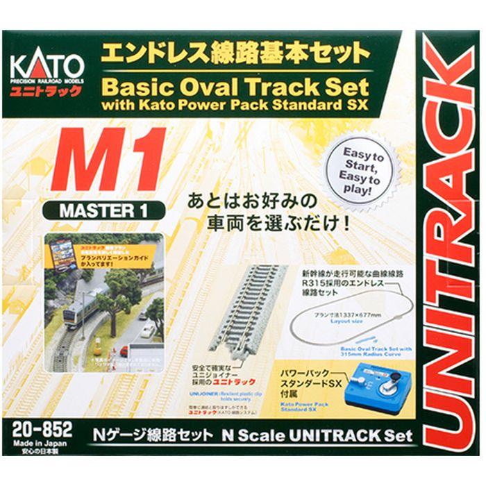 あすつく Nゲージ M1 エンドレス線路基本セット /M2 待避線付