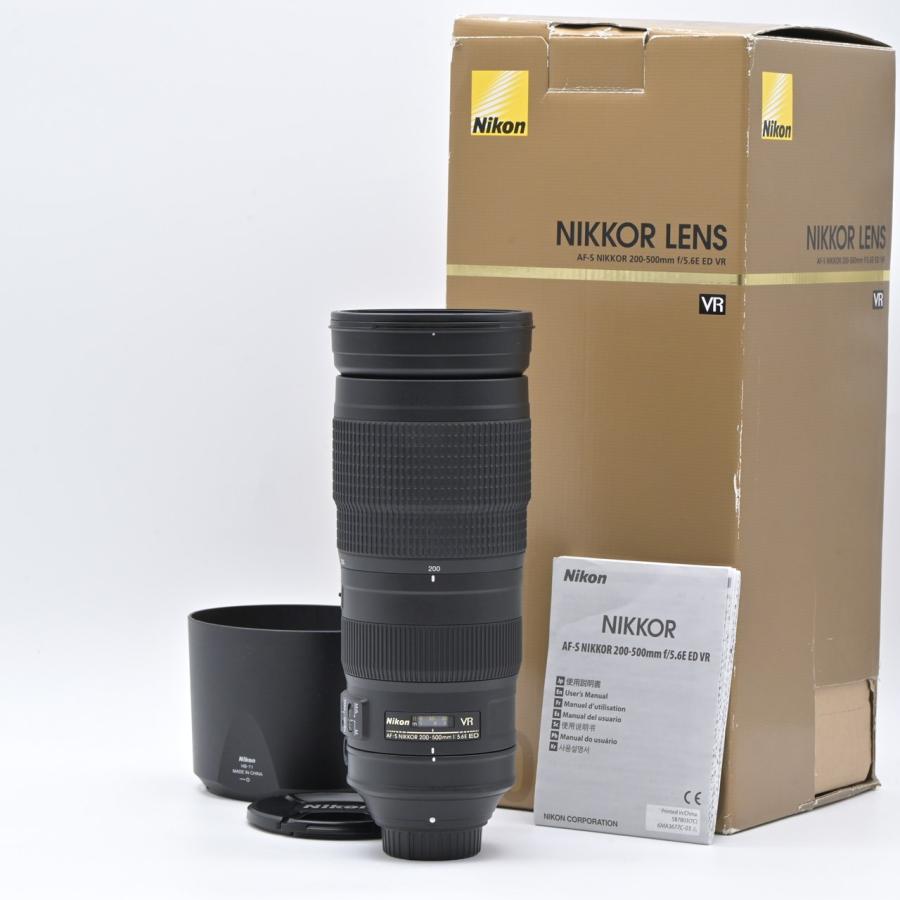 Nikon ニコン AF-S NIKKOR 200-500mm f/5.6E ED VR : フラッグシップ