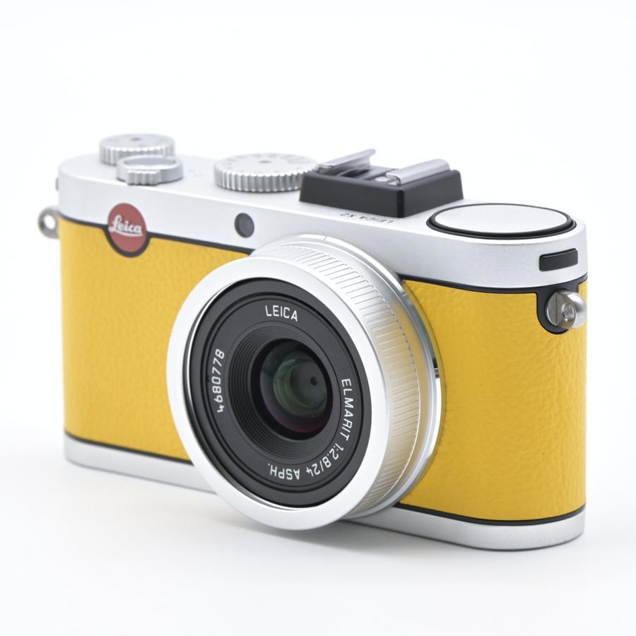 Leica ライカ X2 シルバー アラカルト イエローレザー : フラッグ