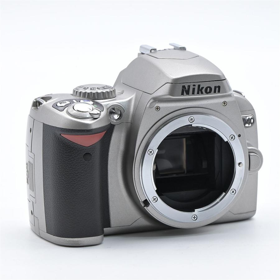 Nikon ニコン D40 レンズキット シルバー : フラッグシップカメラ