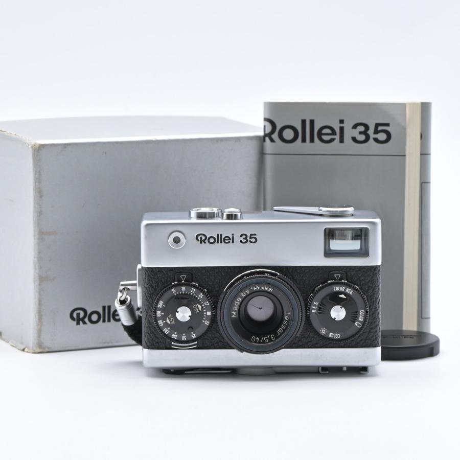 Rollei ローライ 35 Carl Zeiss Tessar 40mm F3.5 シルバー : フラッグ