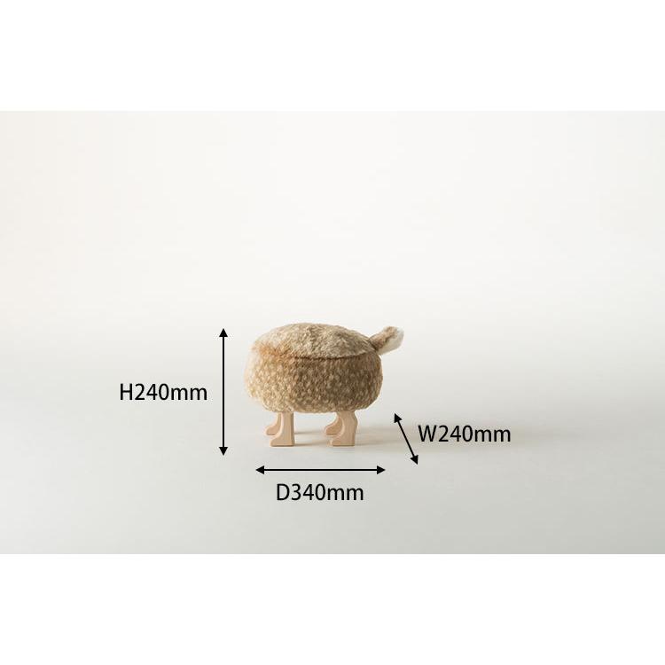 予約/匠工芸 アニマルスツール SS バンビ ANIMAL STOOL/アッシュ