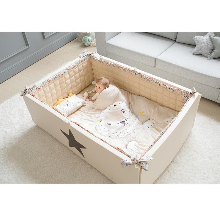 GGUMBI（グンビ） ベビーサークルマット ラッキースター メーカー直送