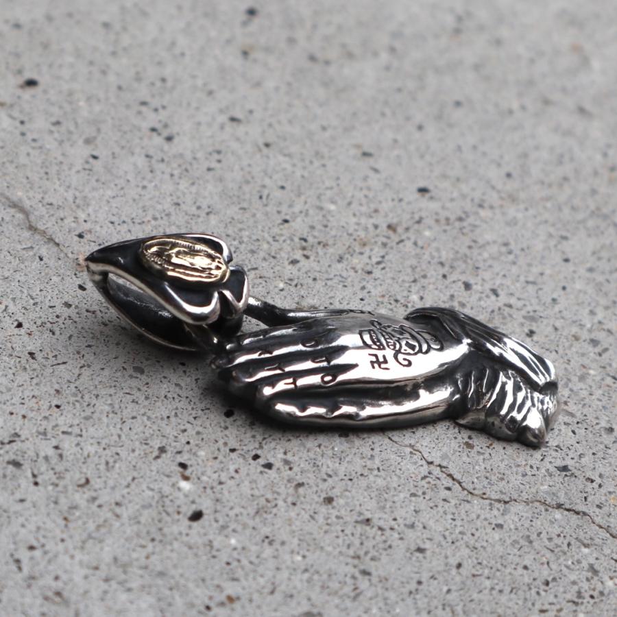 galcia ガルシア マリア プレイングハンズ ペンダントトップ シルバー