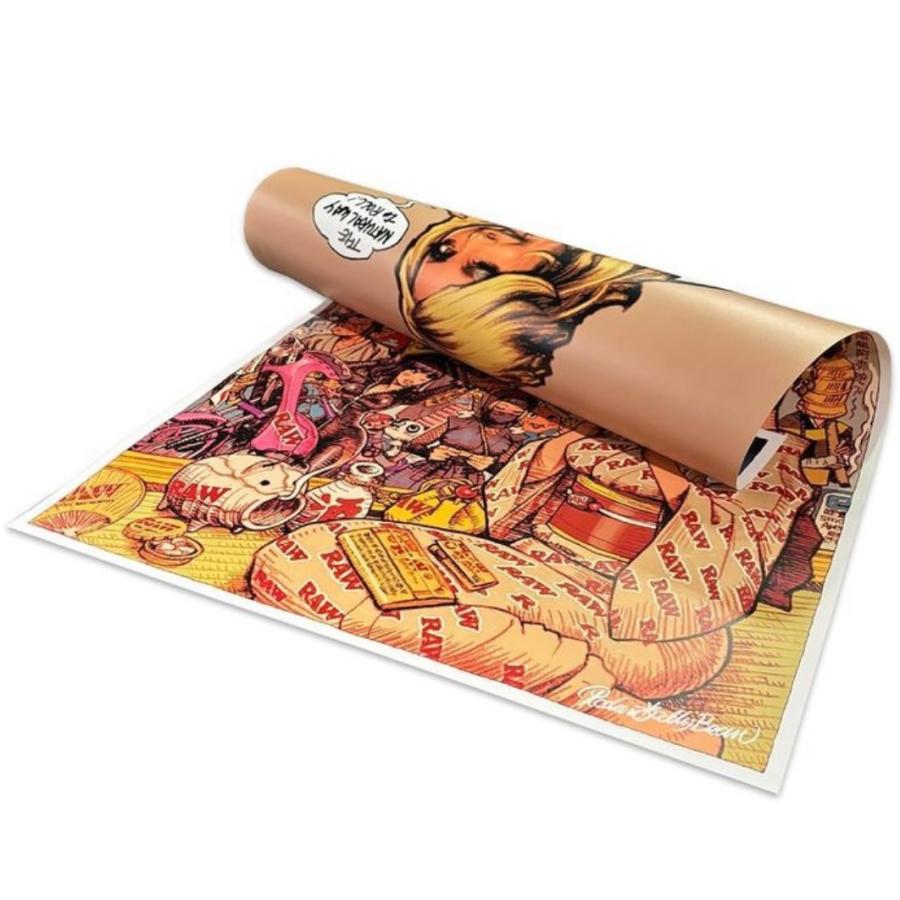 ロッキンジェリービーン RAW GIRL Japanesque W Sided ポスター