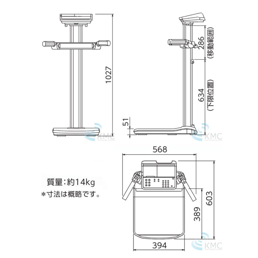 タニタ(TANITA)DC-13C デュアル周波数体組成計 : 神戸メディケア KMC卸