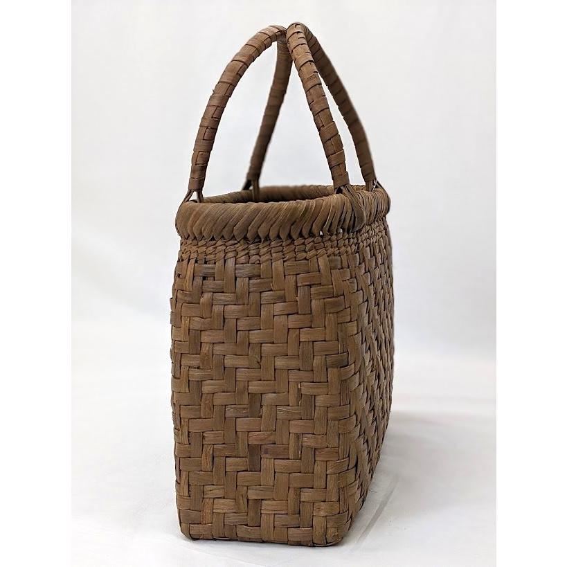 山葡萄 純国産 福島県奥会津三島 かごバッグ 1 天然素材 伝統工芸 編み