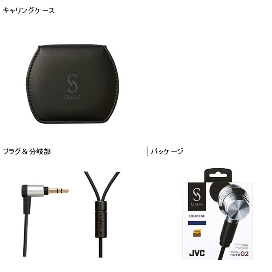 JVC JVCケンウッド インナーイヤーイヤホン HA-FD02 ハイレゾ対応 MMCX