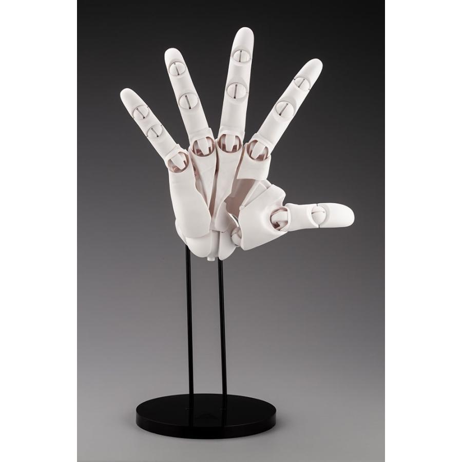 コトブキヤ ハンドモデル Makuakeプロジェクト 右手 白 ハンドモデル