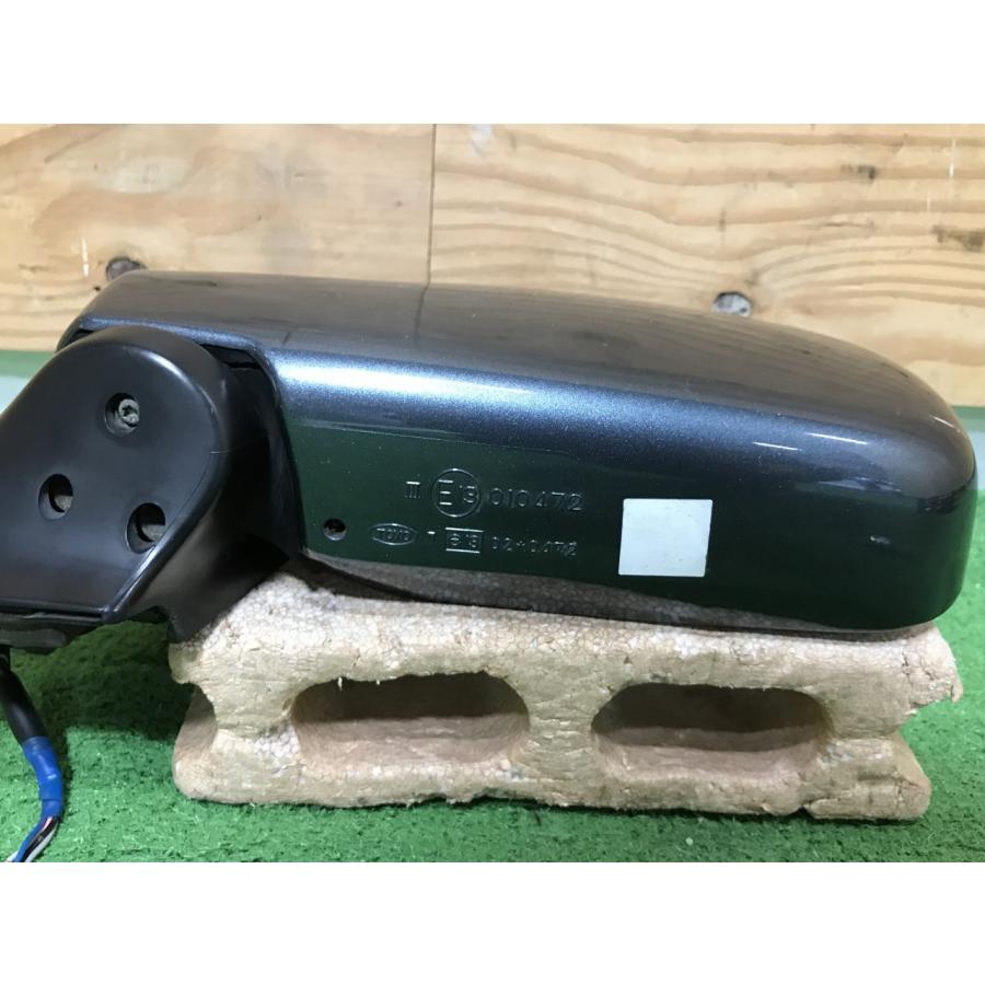 スズキ☆Kei HN22S 純正 左 ドアミラー アズールグレーパール