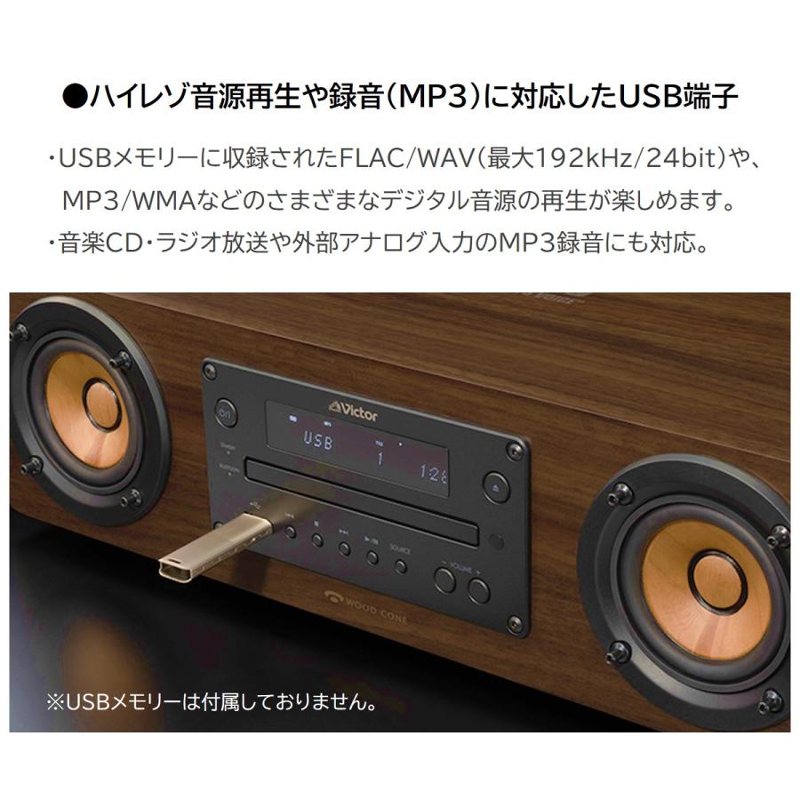 WOOD CONE Victor JVCケンウッド 一体型 ウッドコーン EX-D6 ｜ 高音質