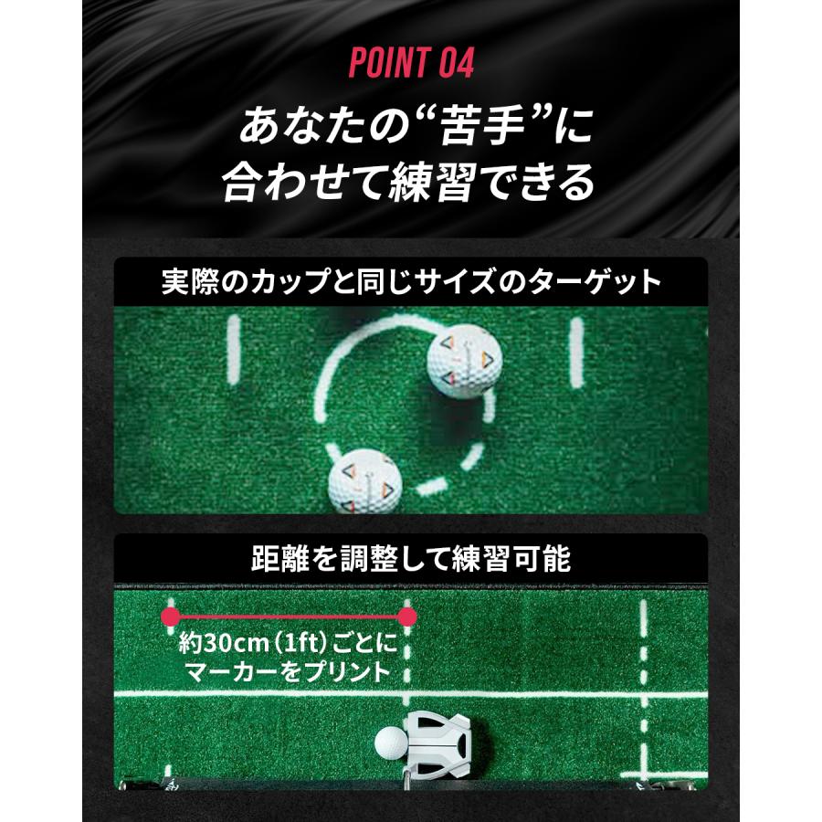 PuttOUT（パットアウト） パターマット グリーン グレー ミディアム 2m