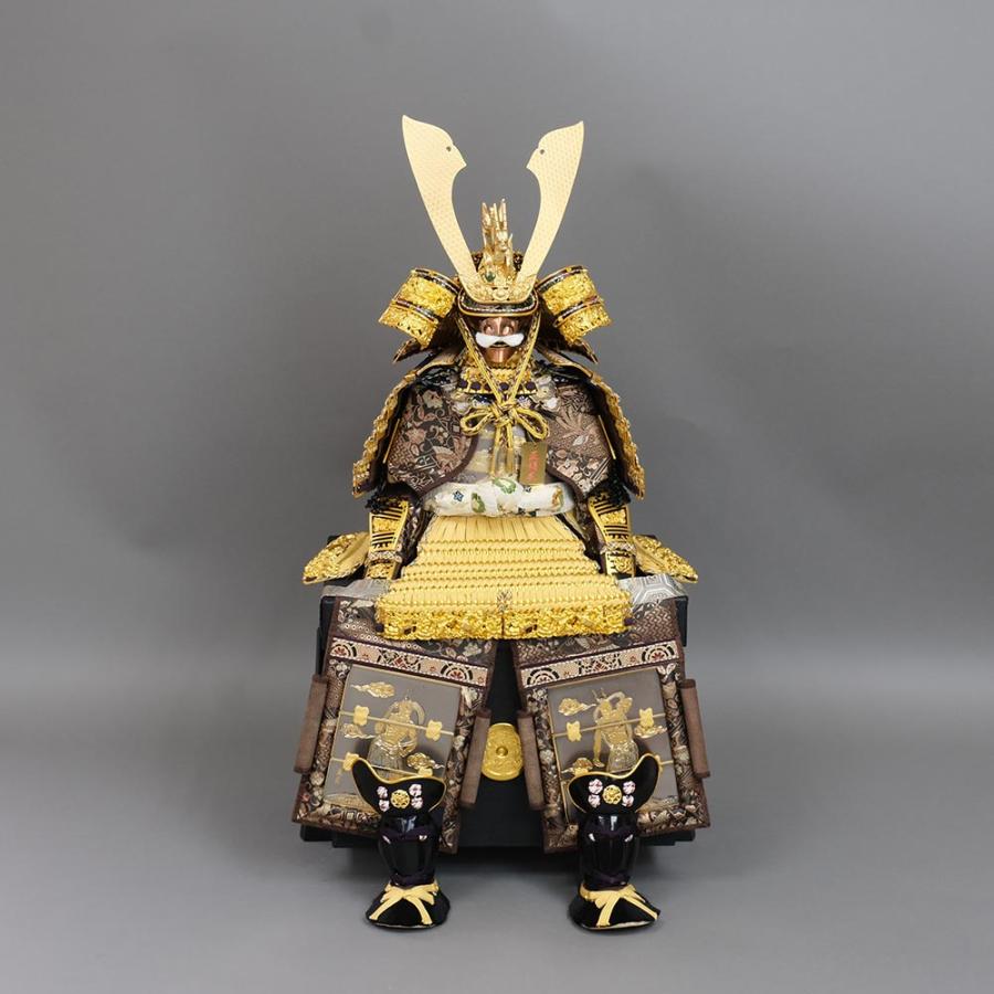 久月 五月人形 鎧平飾り 端午の節句 兜 鎧 鎧兜 鎧飾り 家紋入れ 甲冑