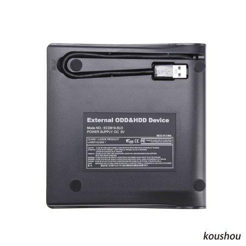 並行輸入品】USB3.0接続 薄型ポータブル DVDスーパーマルチドライブ