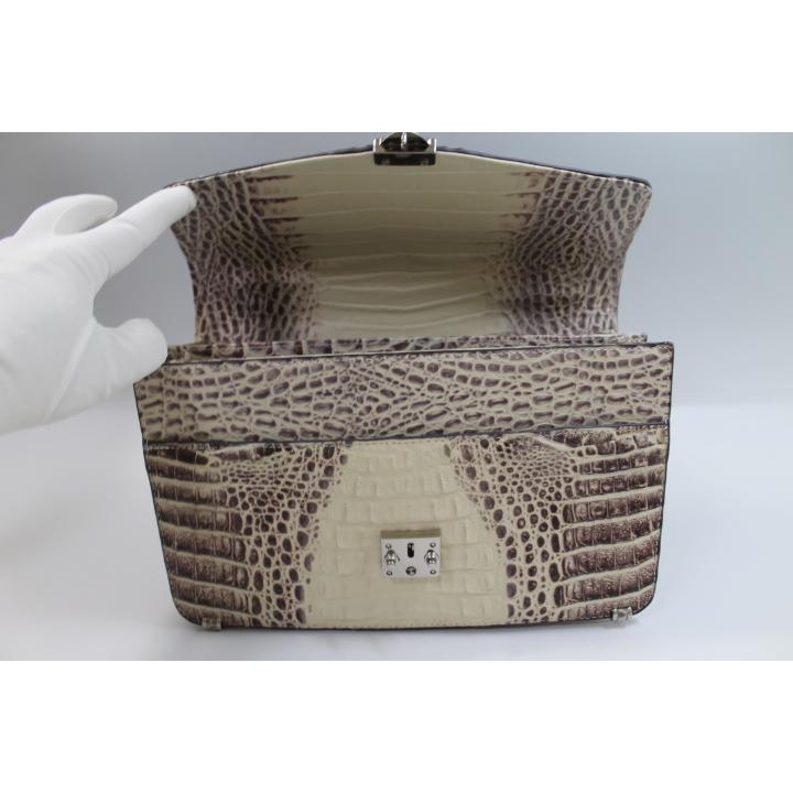 8時間限定15%クーポンあり】ヒマラヤ クロコダイル バッグ 本革 ヘッド