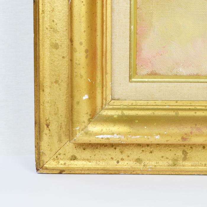 訳あり 八木道夫『 薔薇』 油彩 オリジナル サイン入り 日本人作家