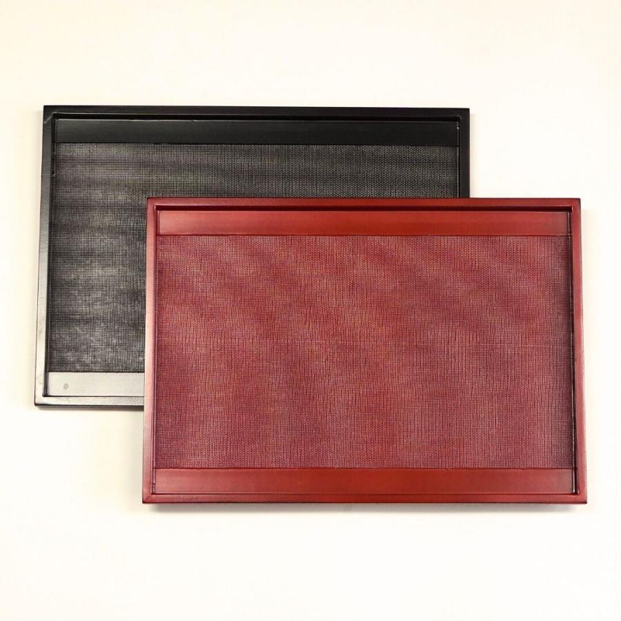 越前塗 布かすみ 長角膳越前塗 越前漆器 お膳 トレー 木製トレー 和